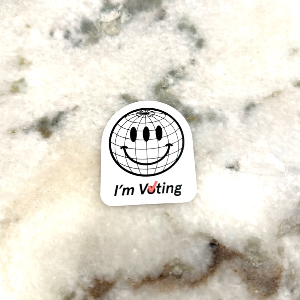 GLOSSIER I’m Voting 2024 Sticker